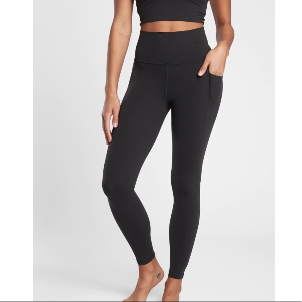 Athleta Salutation Stash Pocket Full Length Tight
